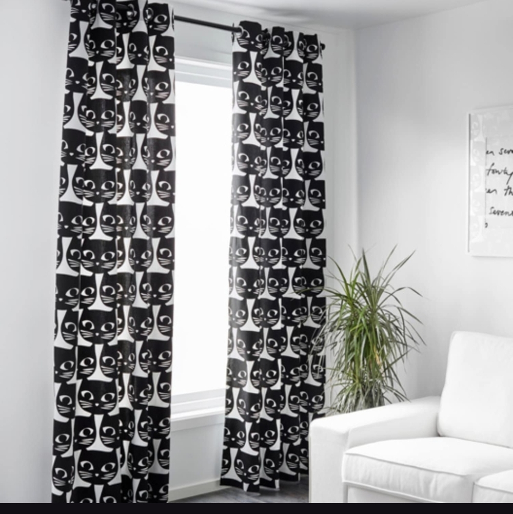 Ikea cat curtains - Picture 2 of 2